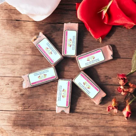 Travel Rose Chia Seed Soap