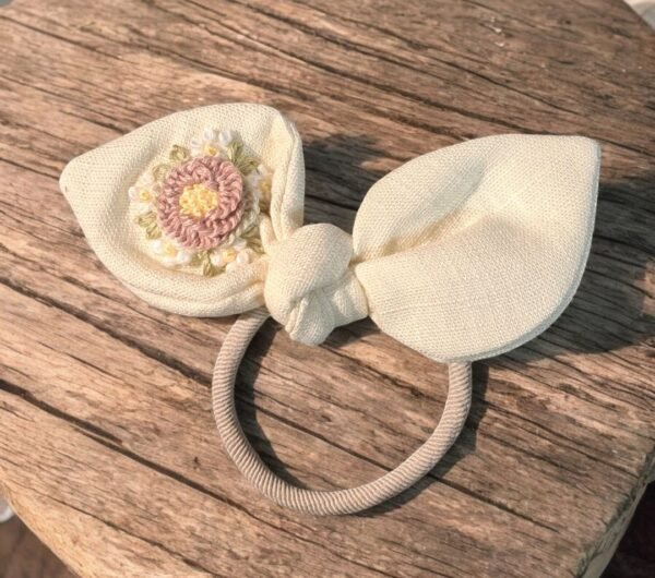 Embroidered Hair Ties