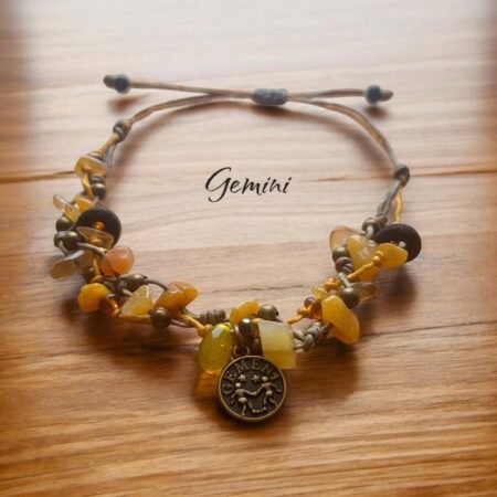 Zodiac Natural Stone Bracelet - Image 3