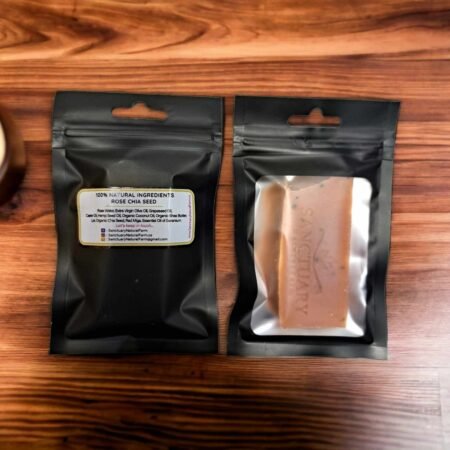 Travel Rose Chia Seed Soap