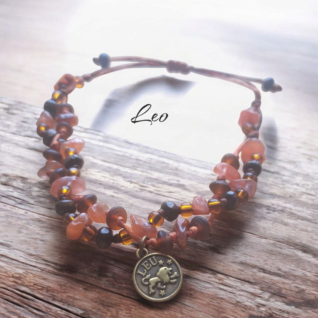 Zodiac Natural Stone Bracelet - Image 5