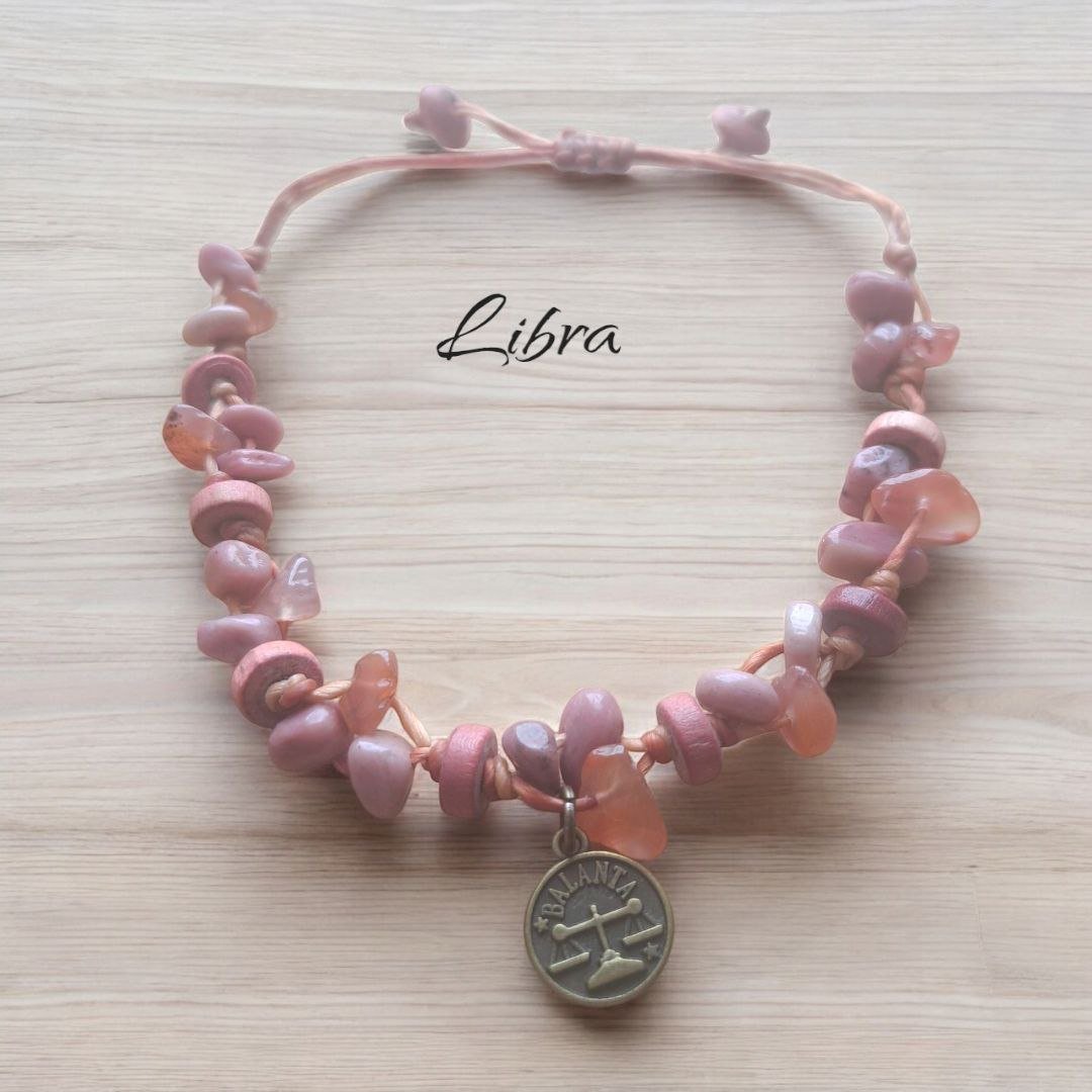 Zodiac Natural Stone Bracelet - Image 7