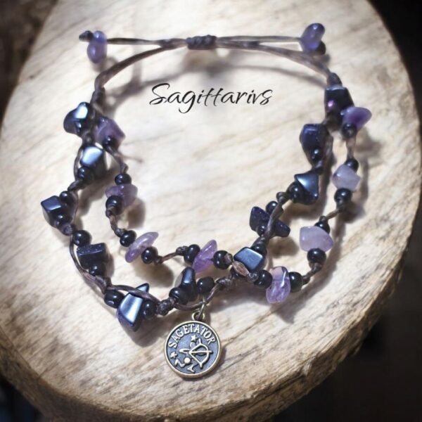 Zodiac Natural Stone Bracelet