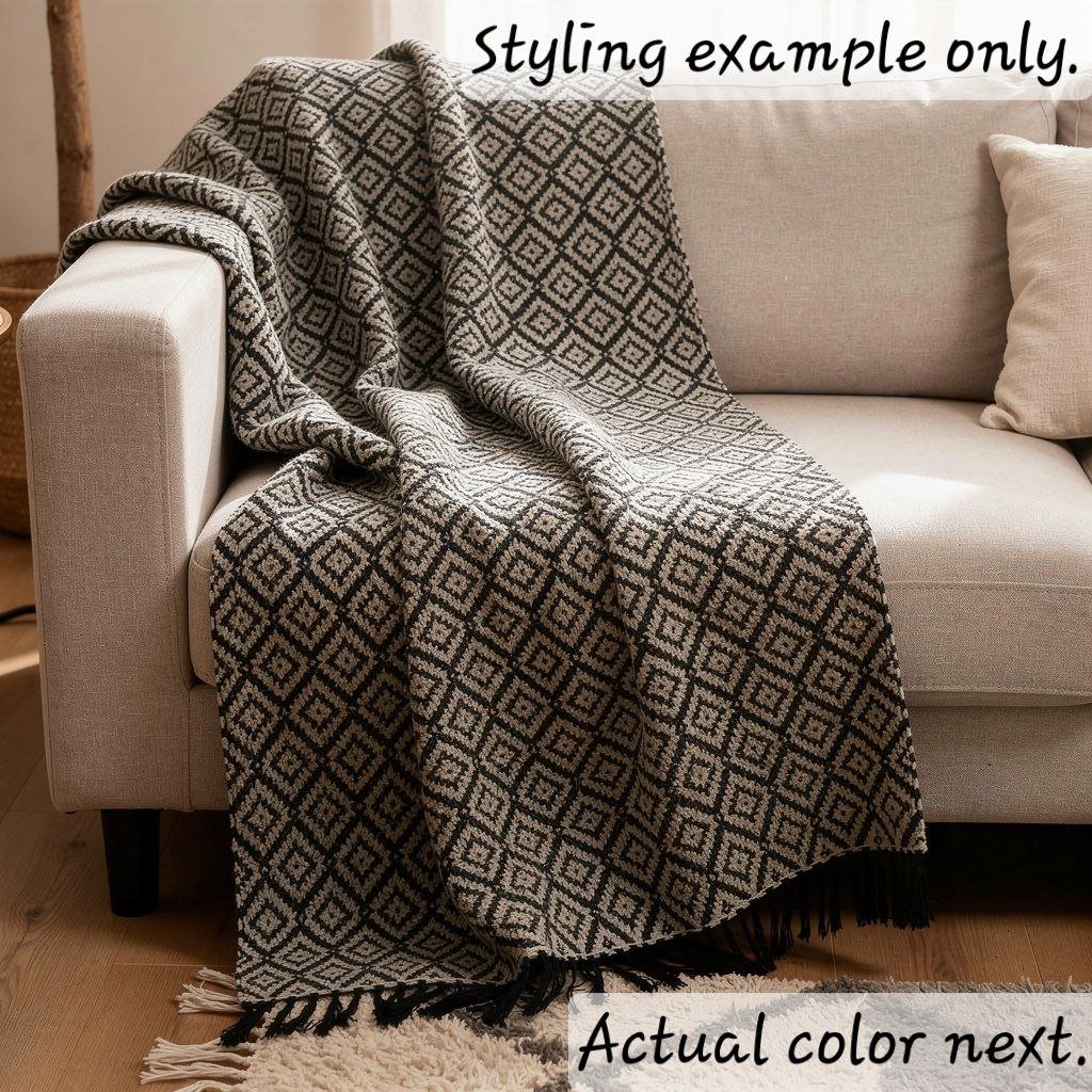 Handwoven Cotton Blanket - Image 13