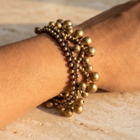 Brass Bell Bracelet