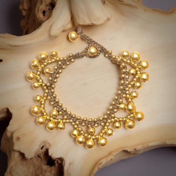 Brass Bell Bracelet