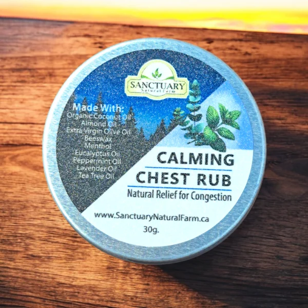 Calming Chest Rub - Natural Relief for Congestion