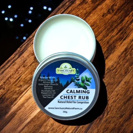 Calming Chest Rub - Natural Relief for Congestion