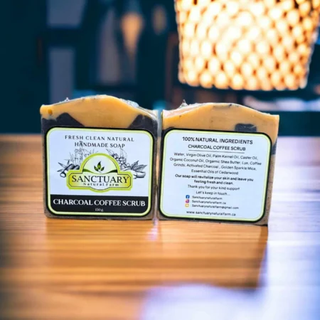 Charcoal Coffee Scrub Soap - Image 2