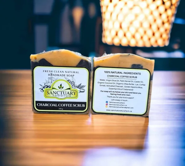 Charcoal Coffee Scrub Soap