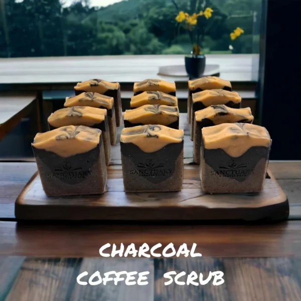 Charcoal Coffee Scrub Soap