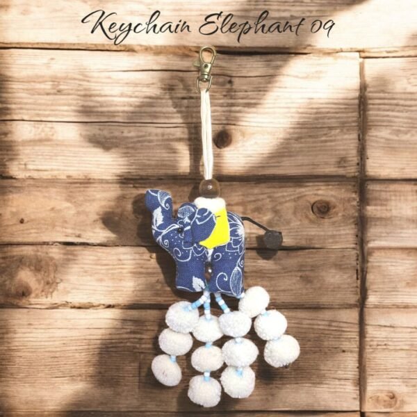 Handmade Keychain - Elephant
