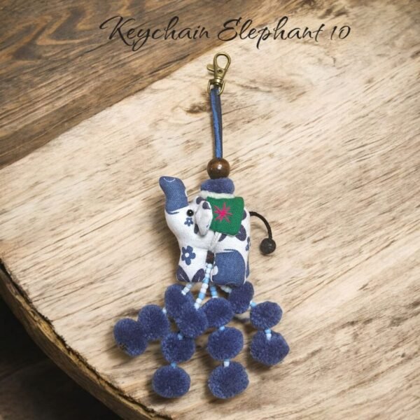 Handmade Keychain - Elephant
