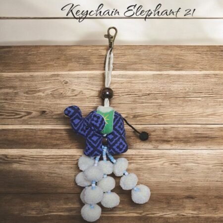 Handmade Keychain - Elephant - Image 5