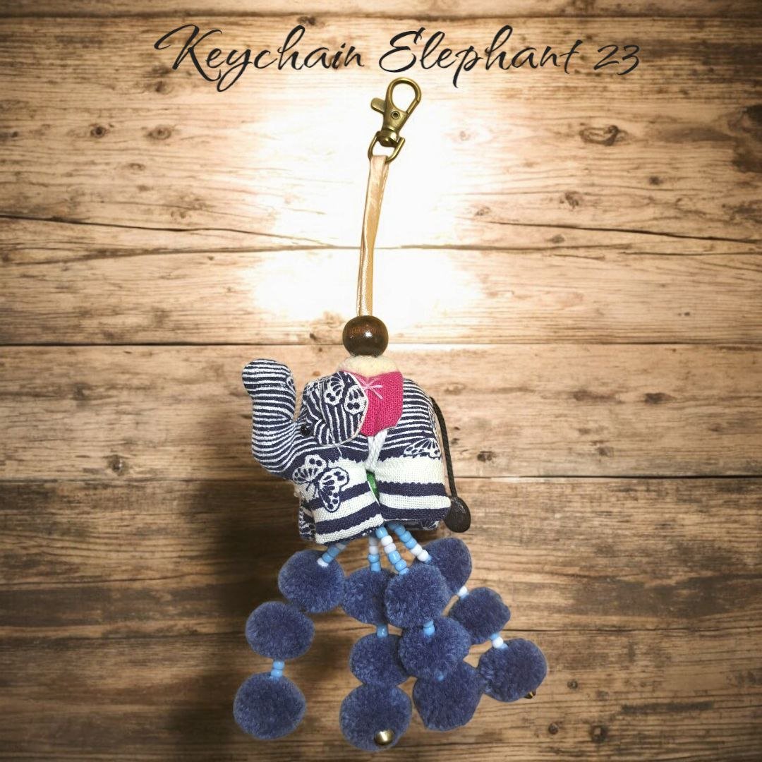 Handmade Keychain - Elephant - Image 6