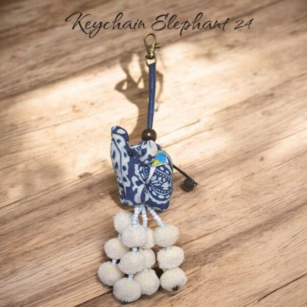 Handmade Keychain - Elephant