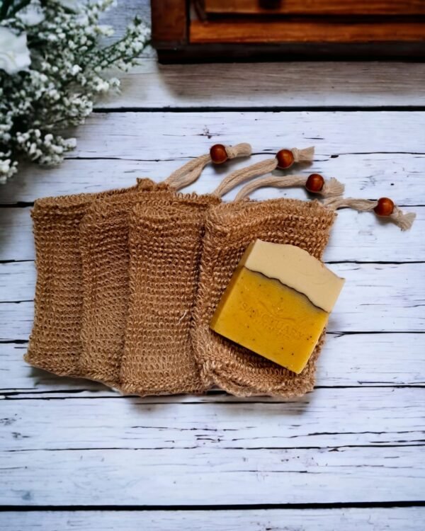 Hemp Soap Saver Bag
