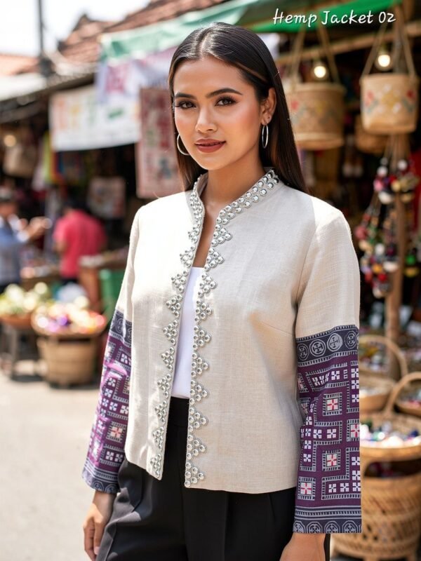 Hill Tribe Hemp Jacket - 2