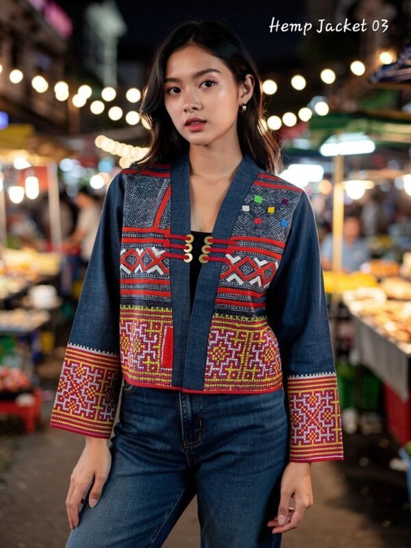 Hill Tribe Hemp Jacket - 3