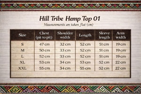 Hill Tribe Hemp Top - 1