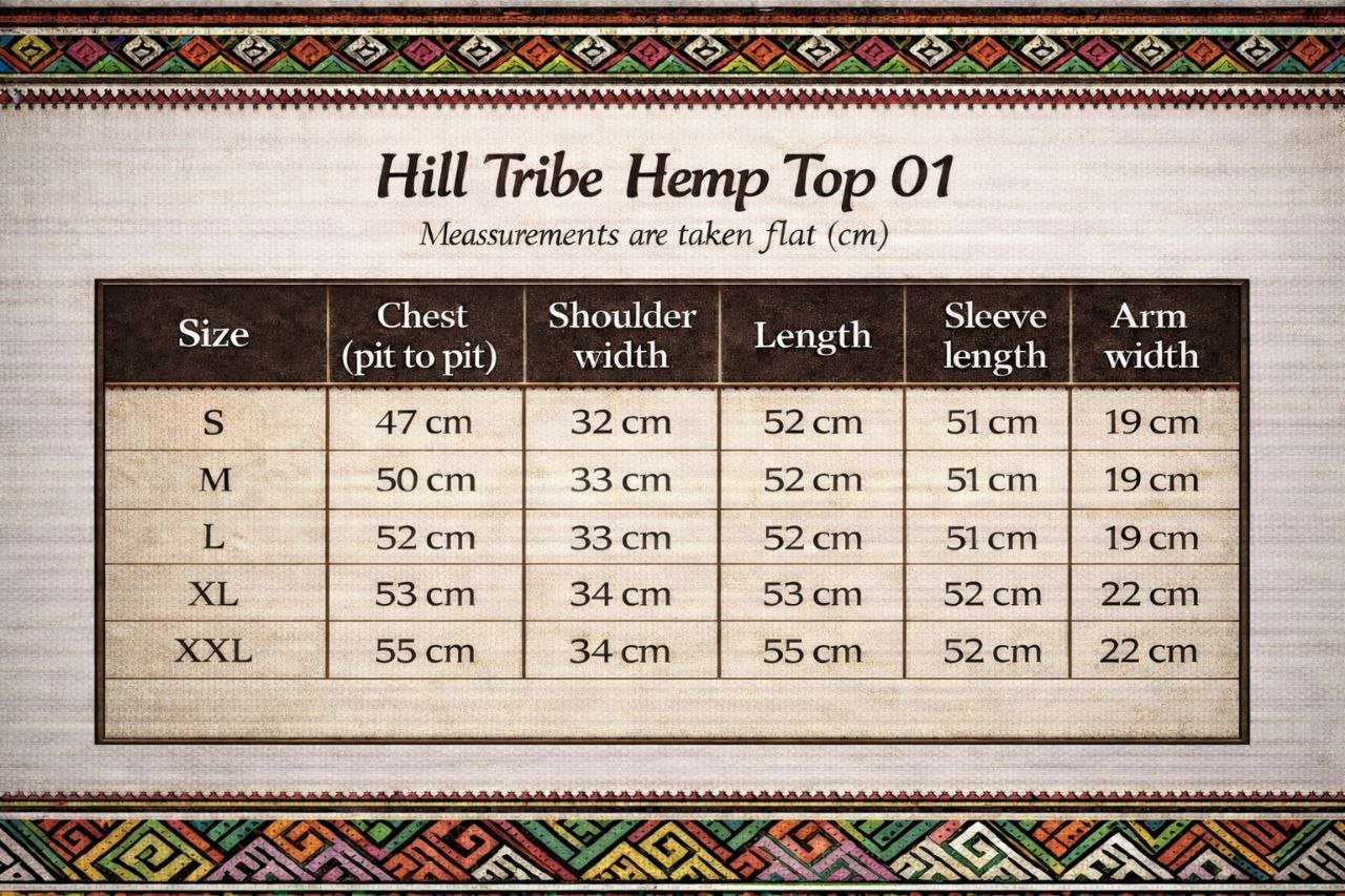 Hill Tribe Hemp Top - 1 - Image 5