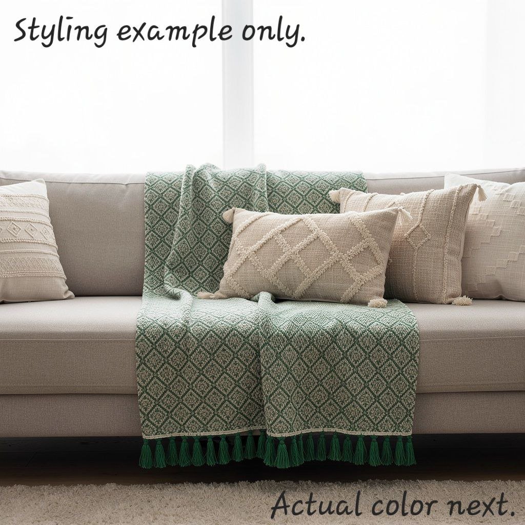 Handwoven Cotton Blanket - Image 23