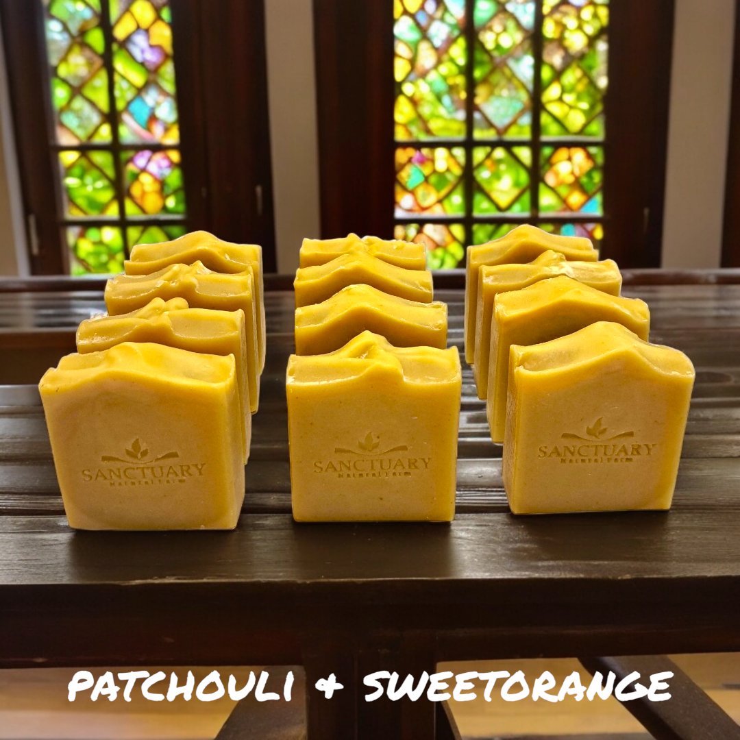 Patchouli & Sweet Orange Soap - Image 1