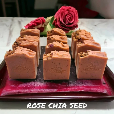 Rose Chia Seed Soap