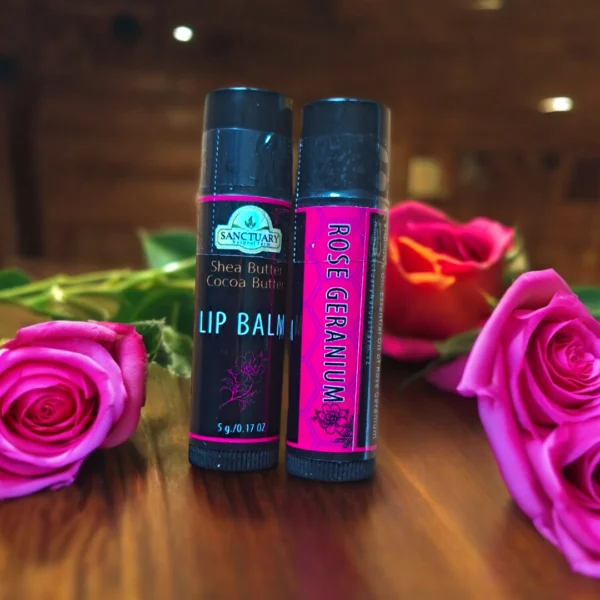 Rose Geranium Lip Balm