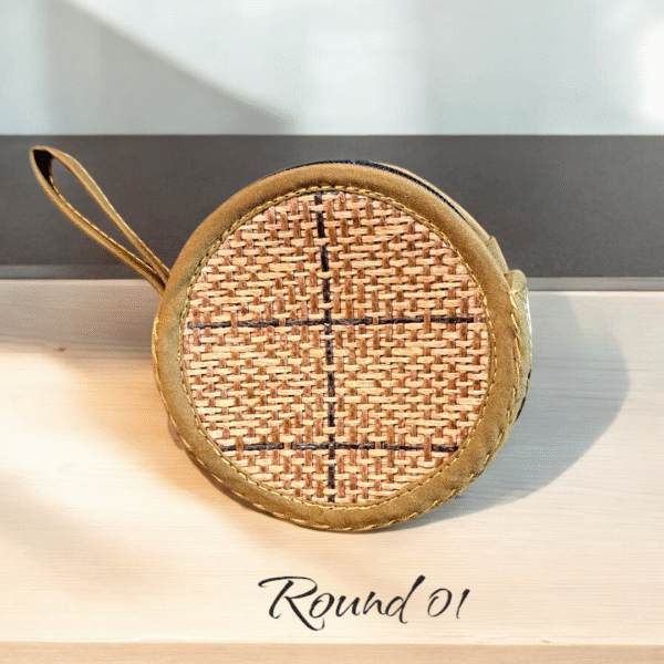 Rattan Coin Purse