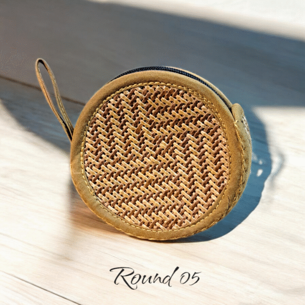 Rattan Coin Purse