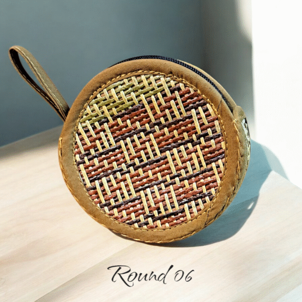 Rattan Coin Purse