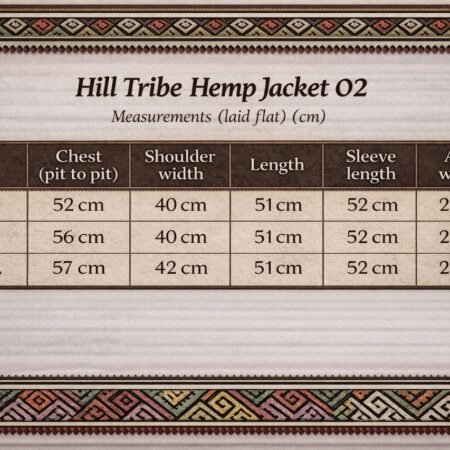 Hill Tribe Hemp Jacket - 2 - Image 2
