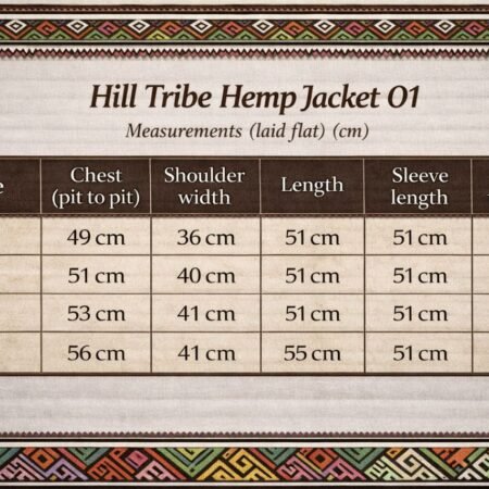 Hill Tribe Hemp Jacket - 1 - Image 2
