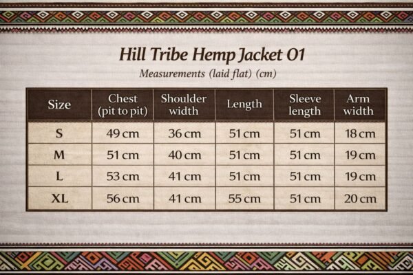 Hill Tribe Hemp Jacket - 1