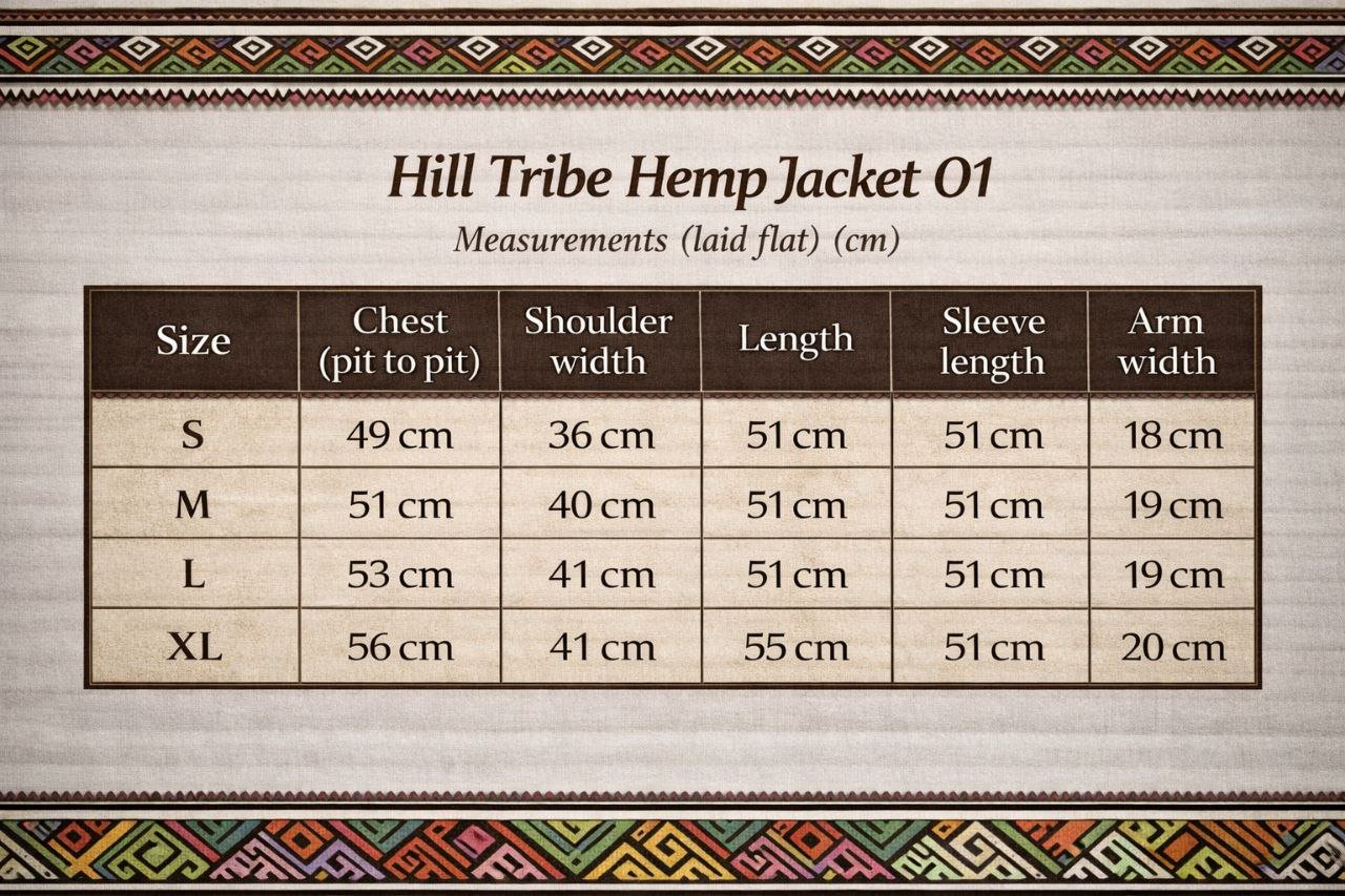 Hill Tribe Hemp Jacket - 1 - Image 2