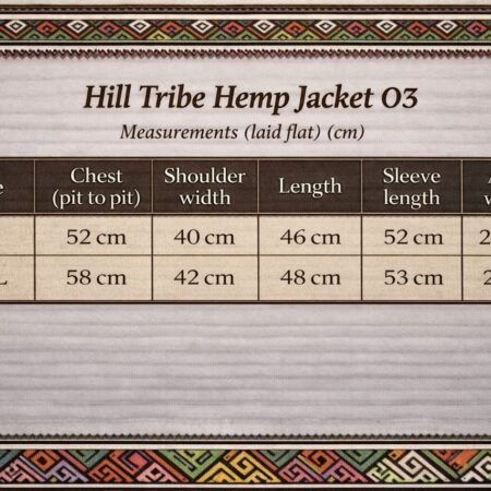 Hill Tribe Hemp Jacket - 3 - Image 2