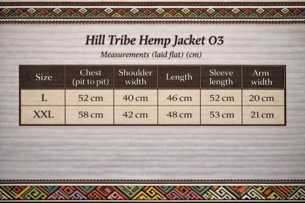 Hill Tribe Hemp Jacket - 3