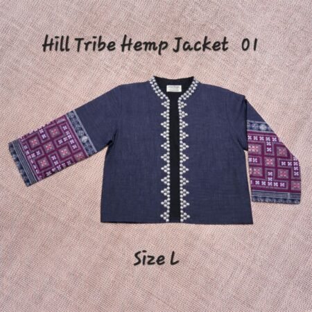 Hill Tribe Hemp Jacket - Image 4