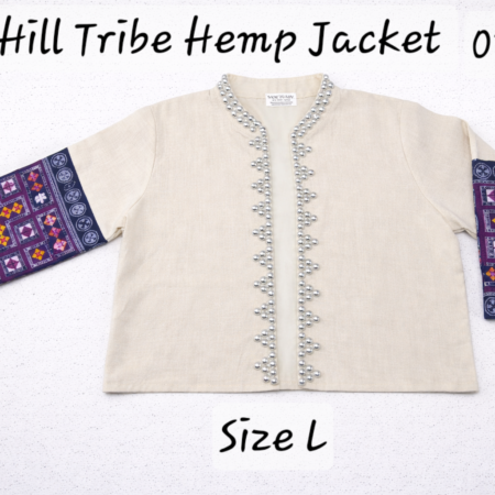 Hill Tribe Hemp Jacket - 2 - Image 3