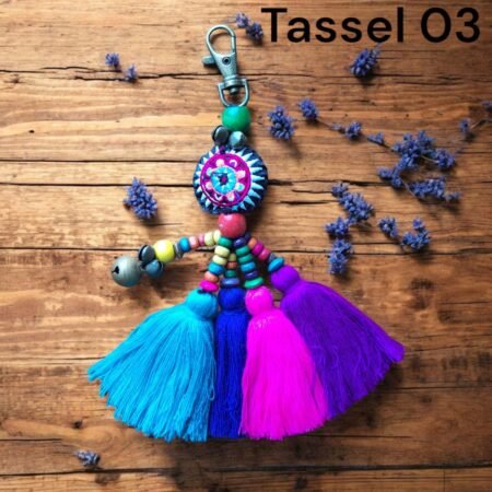 Handmade Keychain - Tassel - Image 2