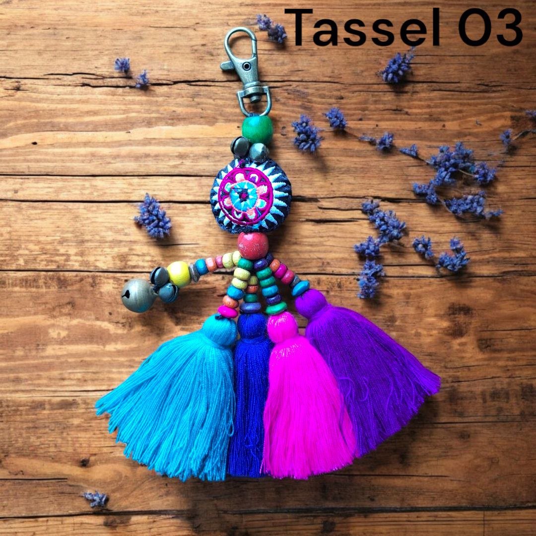 Handmade Keychain - Tassel - Image 2