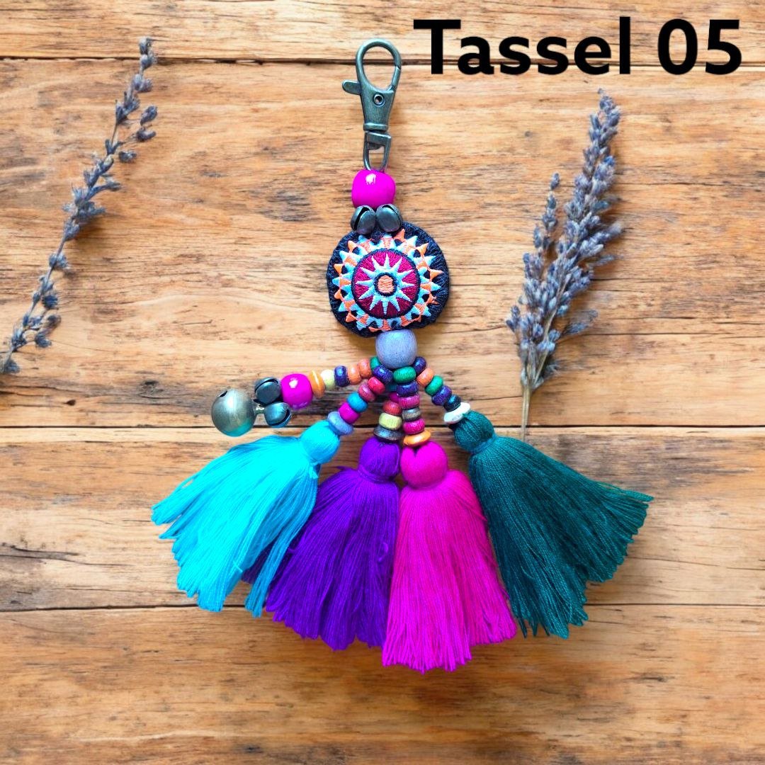 Handmade Keychain - Tassel - Image 3