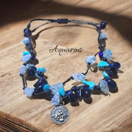 Zodiac Natural Stone Bracelet - Image 11