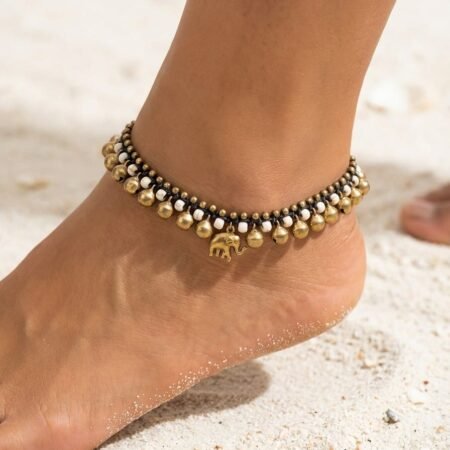 Handmade Brass Bell Anklet