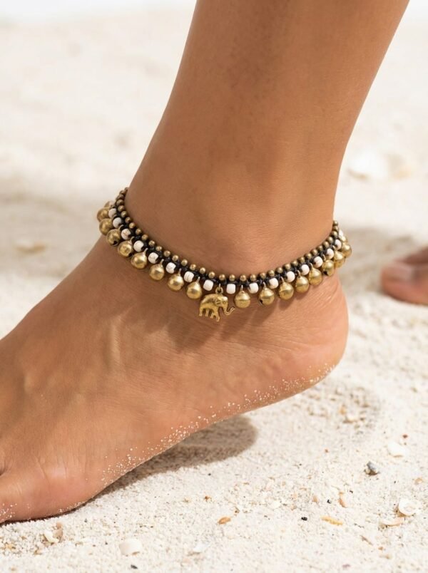 Handmade Brass Bell Anklet
