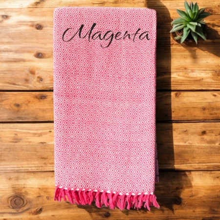 Handwoven Cotton Blanket - Image 14