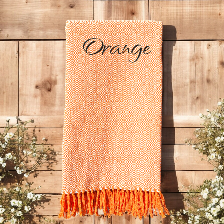 Handwoven Cotton Blanket - Image 12