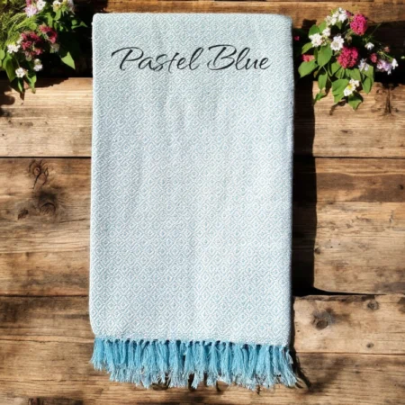 Handwoven Cotton Blanket - Image 11