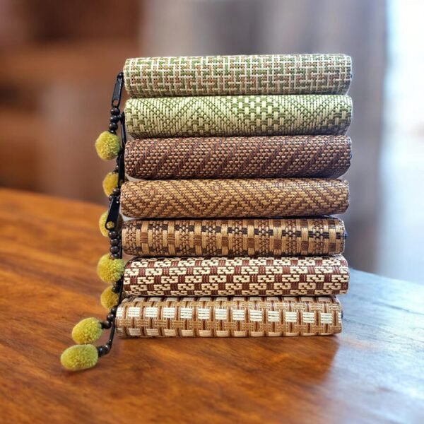 Handwoven Rattan Wallet